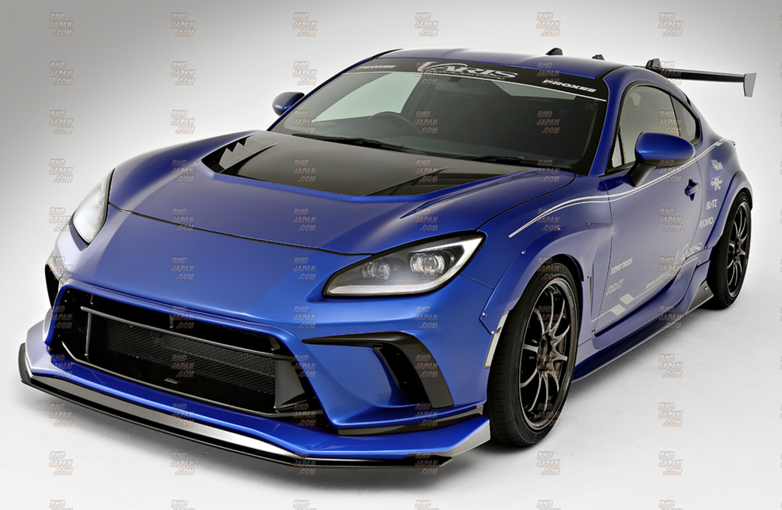 aris商品 Varis Arising-I/II Side Skirt Set Carbon+ Clear Coating - BRZ ZD8